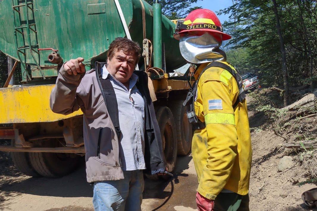 El Municipio de Tolhuin agradeció el trabajo de los productores forestales en la lucha contra el fuego en la Reserva Corazón de la Isla.