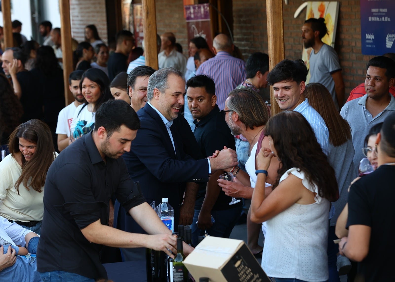 Maipú promueve la industria del vino y el turismo.