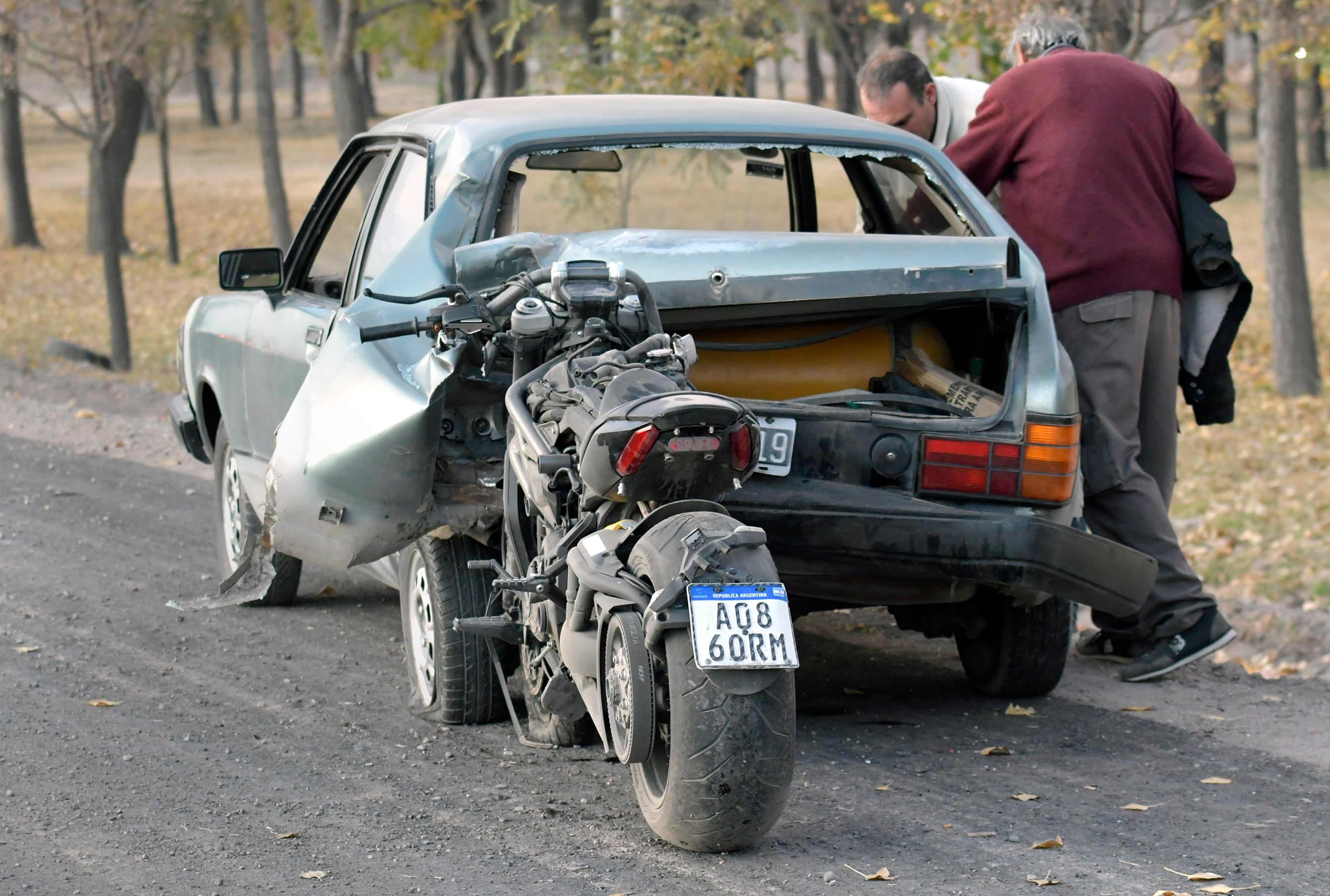 08 de Mayo 
La ex Reina Nacional de la Vendimia Giuliana Lucoski y su pareja resultaron heridos tras un accidente de tránsito en Acceso Sur Luján de Cuyo, informaron fuentes policiales
Foto: Orlando Pelichotti / Los Andes