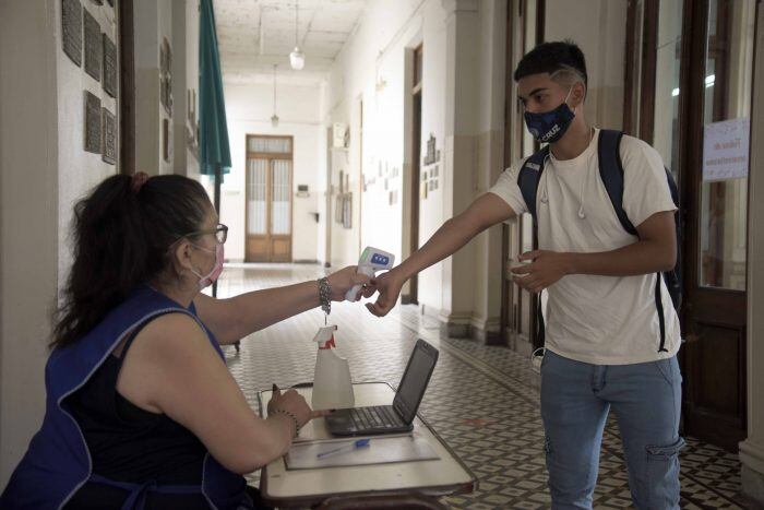 Vuelven las clases presenciales en Mendoza