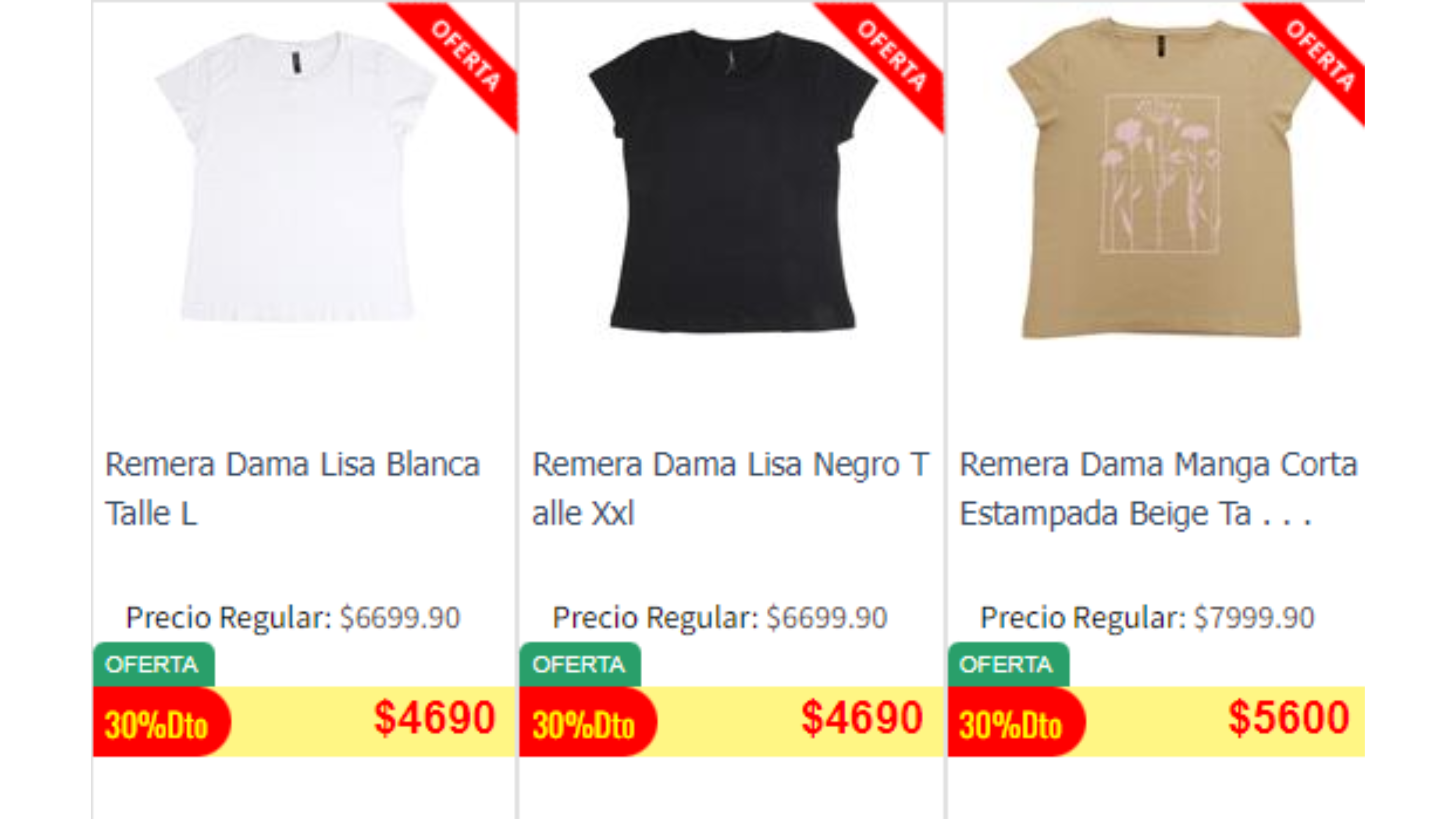 Las ofertas del reconocido super.