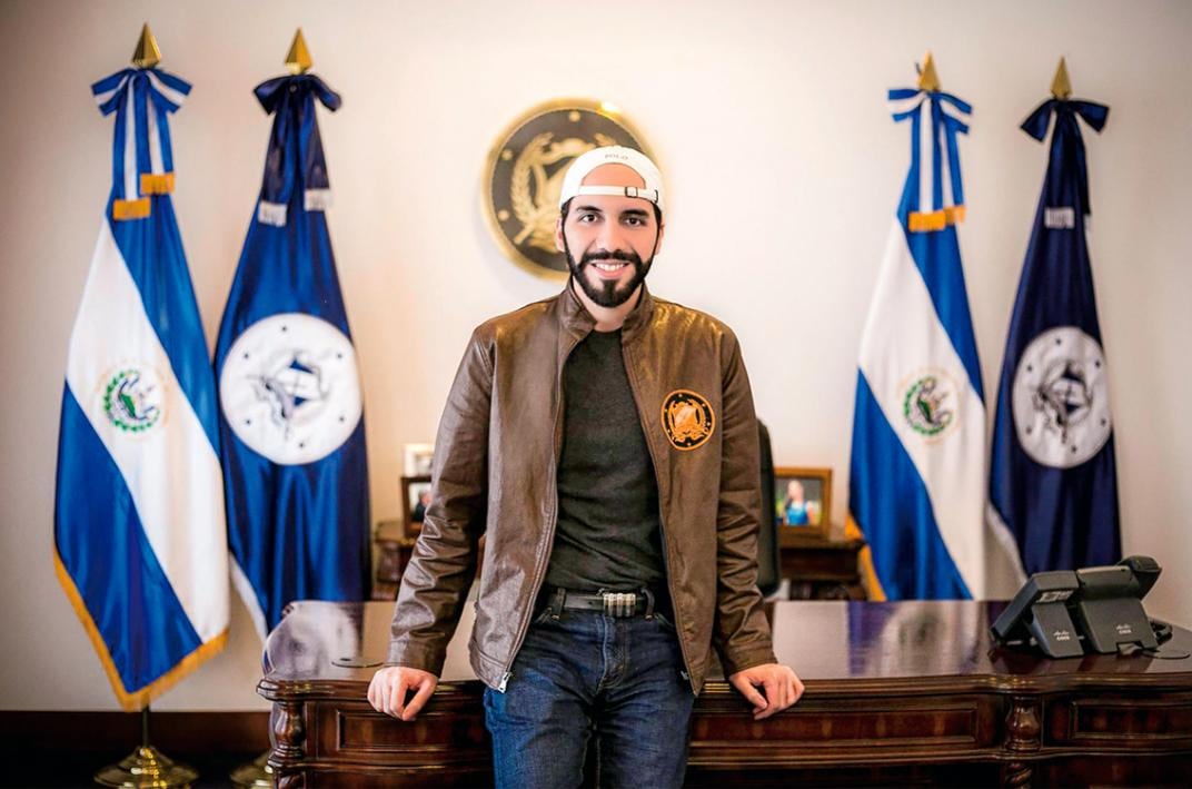 Nayib Bukele, presidente de El Salvador.