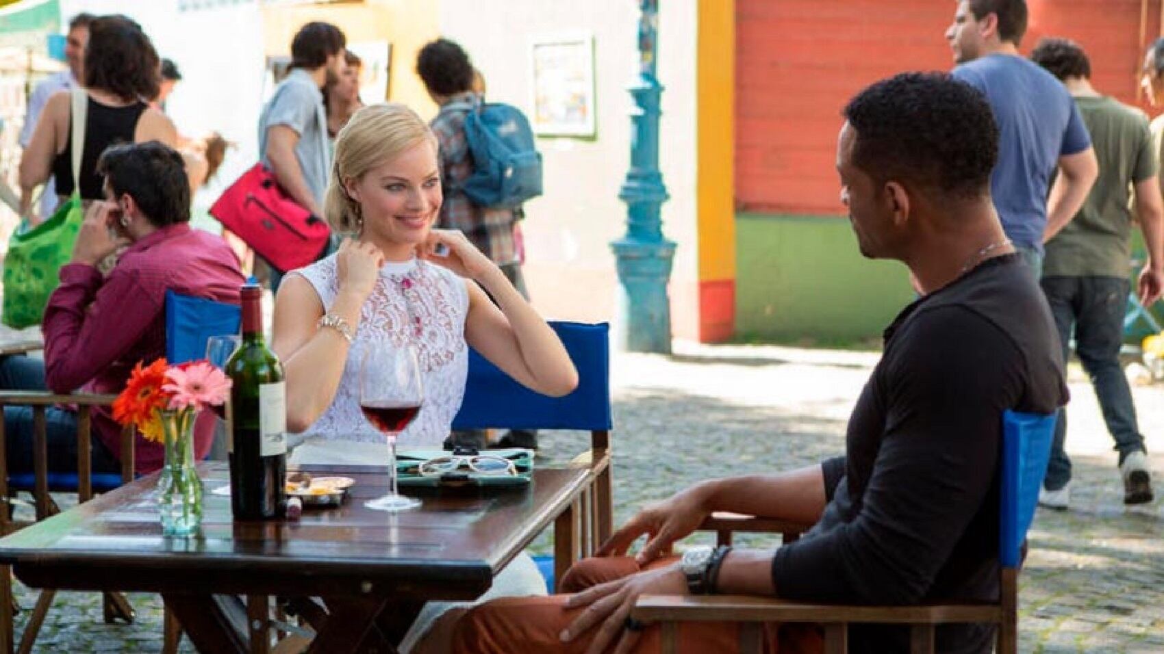 Will Smith, Margot Robbie. Focus.