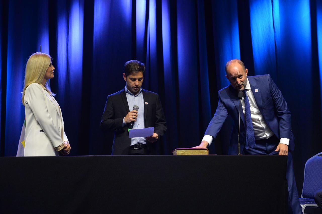 Martín Insaurralde jura como nuevo jefe de Gabinete bonaerense.