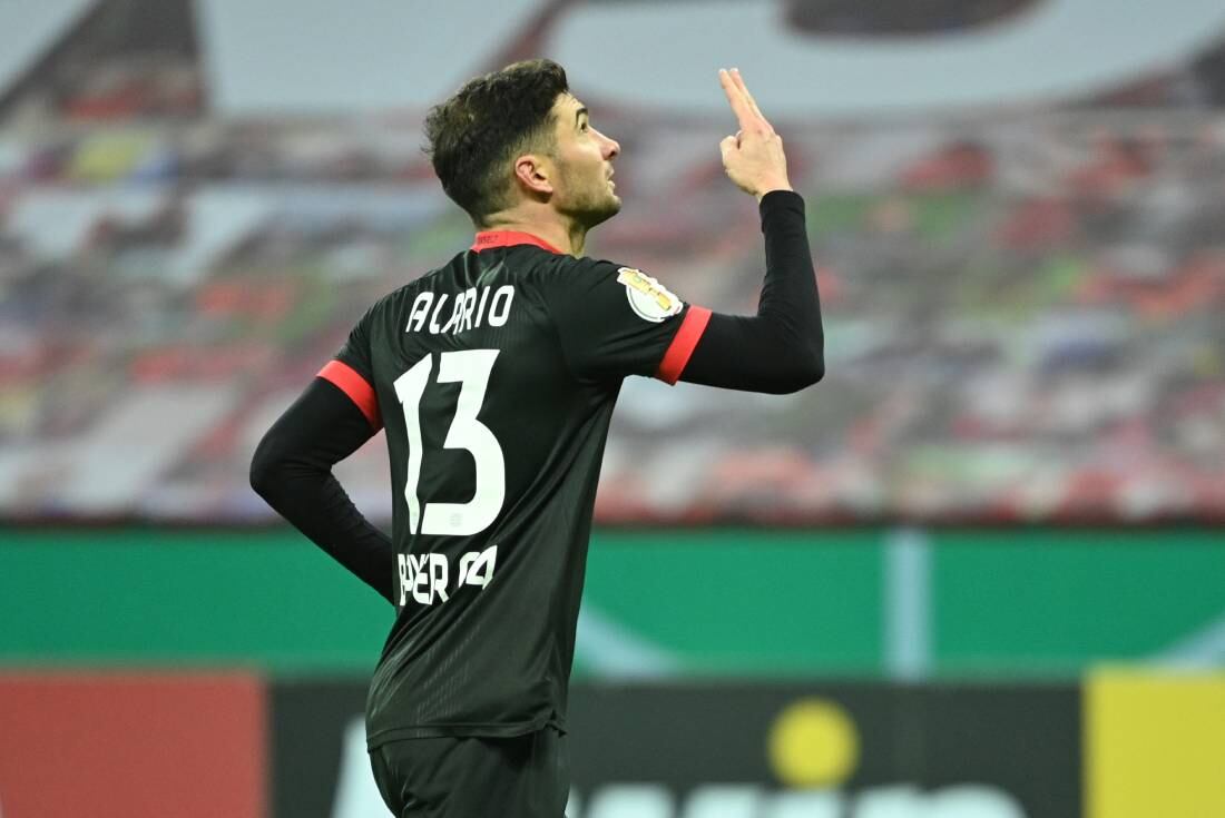 Lucas Alario, quien fue uno de los goleadores del ciclo de Gallardo en River, aún no pudo encontrar su nivel en Alemania. 