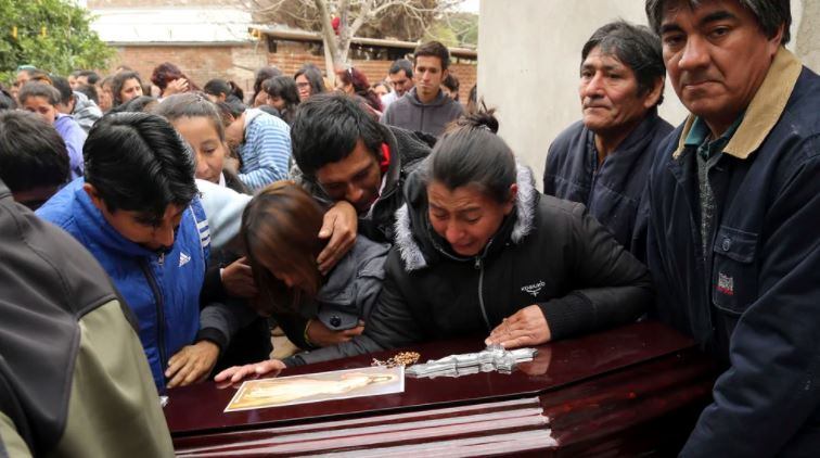 El cuerpo de Marito fue encontrado descuartizado en 11 bolsas de residuo dos días después de haber sido secuestrado.