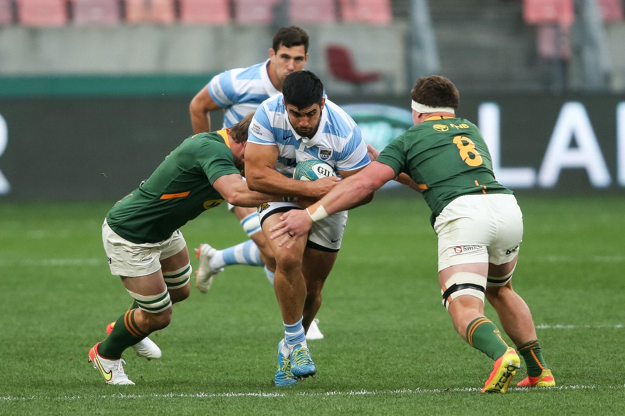 Los Pumas no pudieron con Sudáfrica.