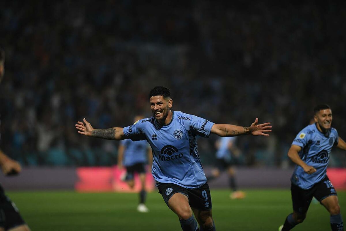 Videos: El 3-2 y el 4-2 de Belgrano para cerrar un gran primer tiempo contra Boca