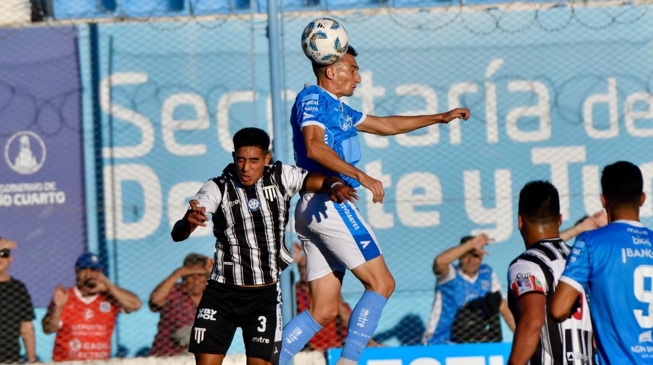 Estudiantes de Río Cuarto recibió a Gimnasia de Mendoza por la fecha 10 de la Primera Nacional. (Tomy Fragueiro / La Voz)