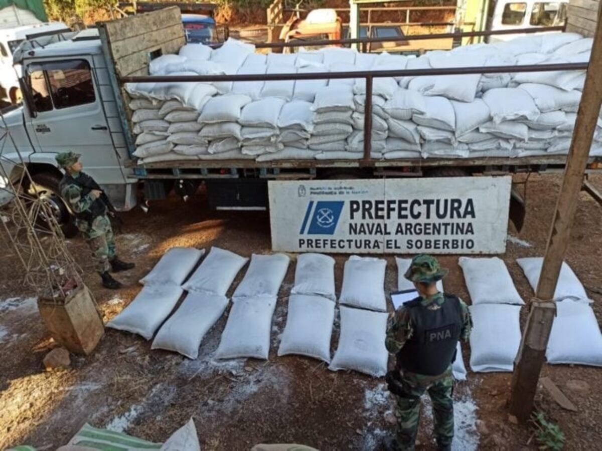 Contrabando de soja en El Soberbio: otras 10 toneladas fueron incautadas