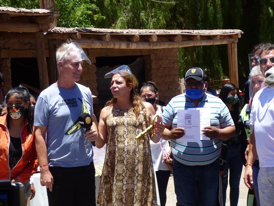 A su paso por Jujuy para hacer su programa "Por el mundo, desde casa", Marley y Lizy estuvieron en Tilcara y fueron recibidos como "primeros visitantes" de la temporada de verano.