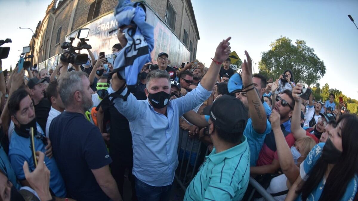 El “Luifa”, presidente de Belgrano: resultados finales, sus frases y la lista de autoridades