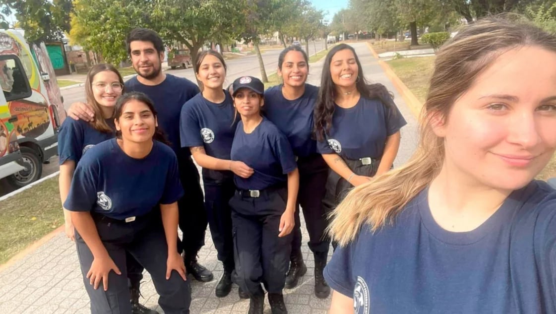 Un cuartel de Victorica tiene como mayoría de integrantes a bomberas mujeres.