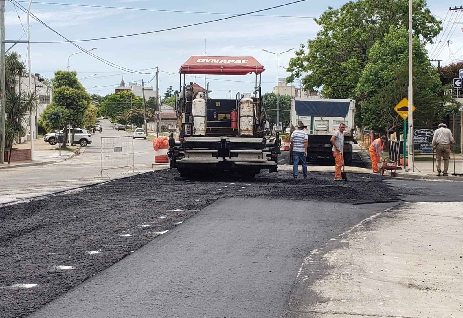 Así son las mejoras en las calles de Tandil