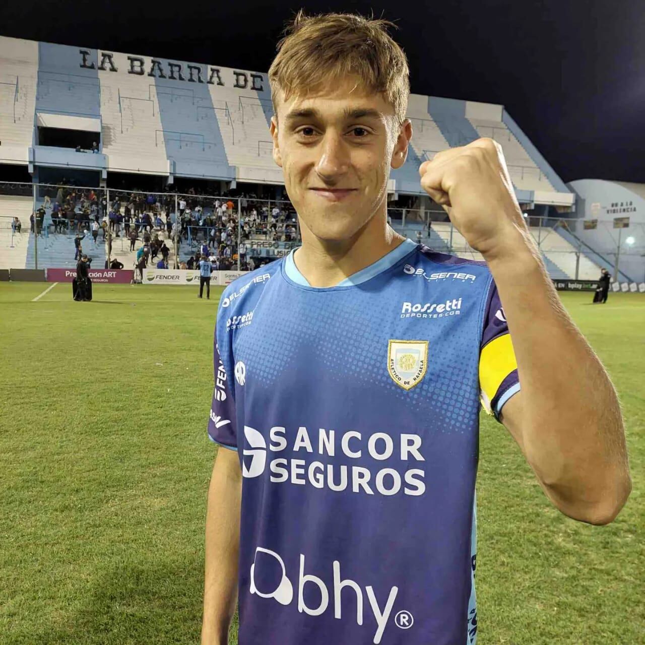 Gino Albertengo, el menor de la dinastía, goleador absoluto en la Copa Santa Fe 2022