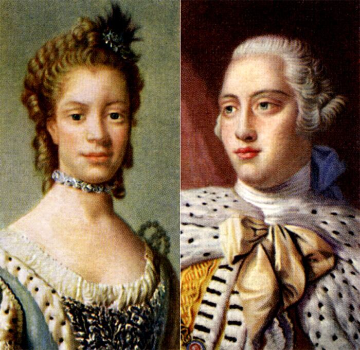 La Reina Carlota y el Rey Jorge III, un ejemplo de matrimonio en la historia del Reino Unido