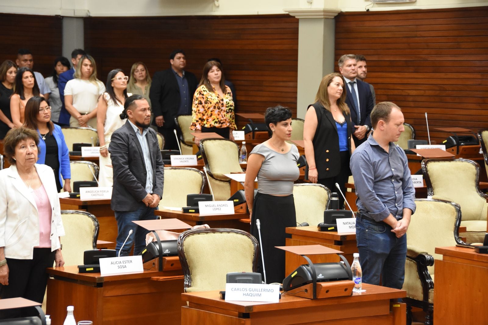 La Legislatura de Jujuy celebró este miércoles una nueva sesión ordinaria.