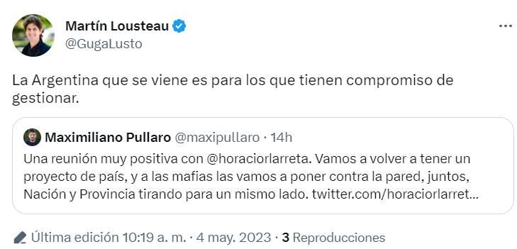 Lousteau se hizo eco del cónclave entre dirigentes del radicalismo y el PRO.