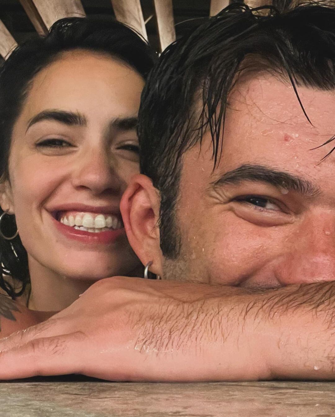 Muy enamorados, Lali Espósito y Pedro Rosemblat posaron juntos