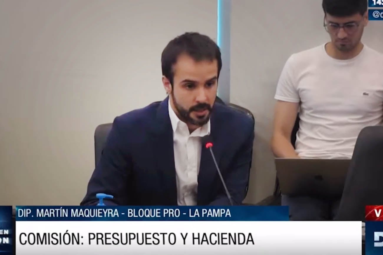 Martín Maquieyra, el diputado que se lanza como candidato a gobernador de La Pampa junto a María Josefina Díaz.