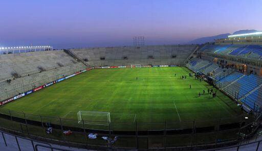 Estadio Bicentenario de San Juan, donde Racing se medirá con River.