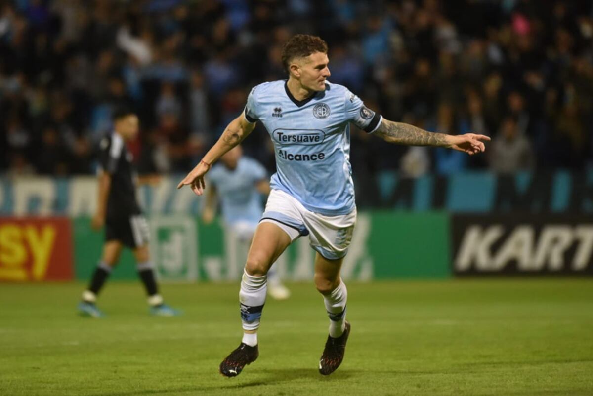 Video: el desborde de Bordagaray y el gol del infaltable Vegetti para el festejo de Belgrano