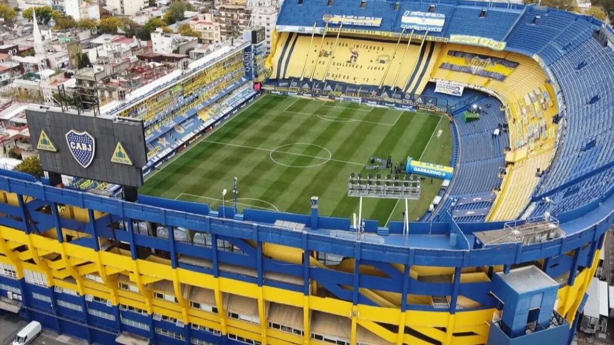 La Bombonera no estará totalmente habilitada según lo informó el club. (Prensa Boca)