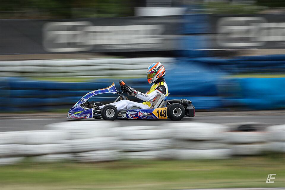 Fausto Arnaudo piloto karting Arroyito