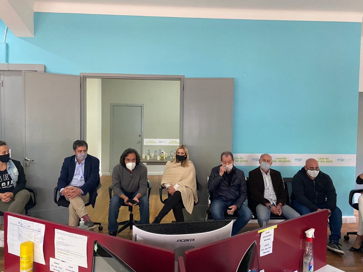 Se desarrolló una reunión de trabajo con productores teatrales en la Casa de Mar del Plata