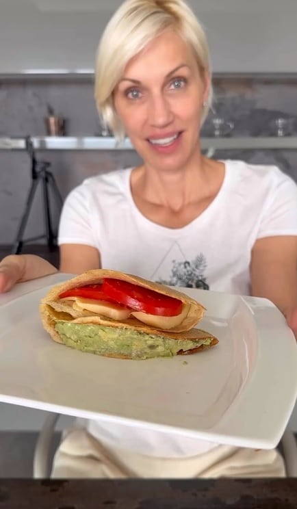 El crep de avena de Ingrid Grudke para el desayuno