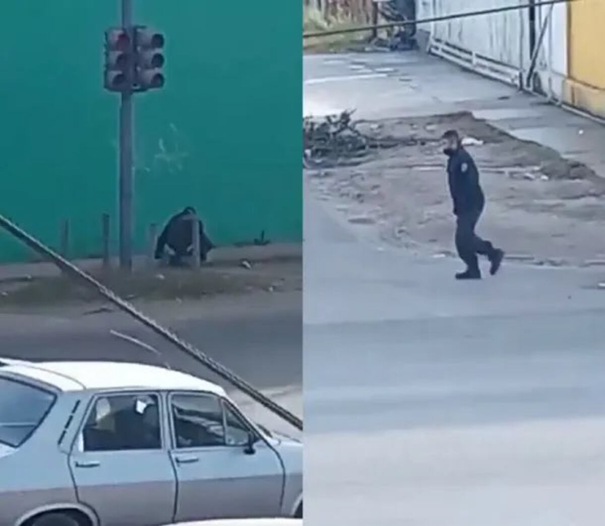 Se filtró el video de un policía de la Bonaerense: investigan si fue a trabajar borracho