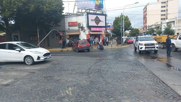 Así fue el impacto en la ciudad.