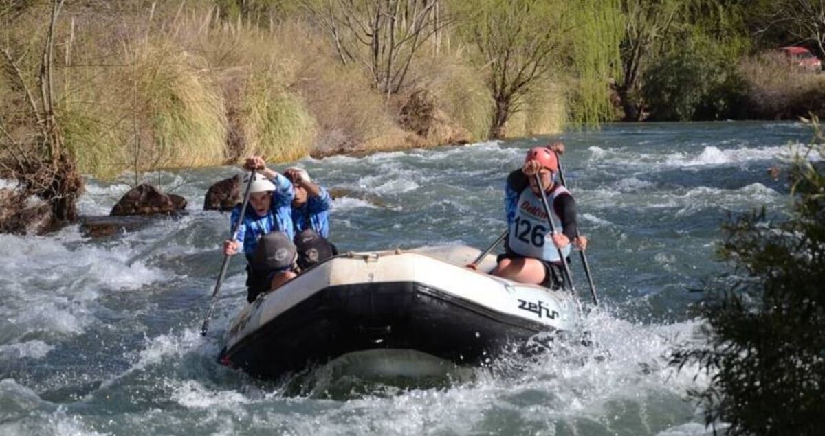 Rafting: Cactus y Cauquenes, lideraron la segunda fecha del Campeonato Argentino