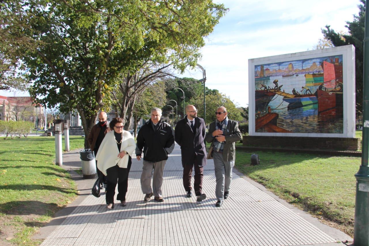 El Cónsul General de Italia visitó Tres Arroyos