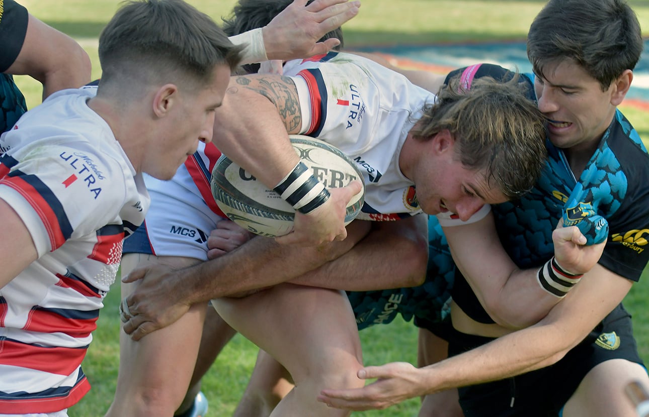 Marista Rugby Club volvió a gritar campeón en el Torneo Regional del Oeste. En esta oportunidad, superó de manera contundente a Liceo por 70-14. Foto: Orlando Pelichotti