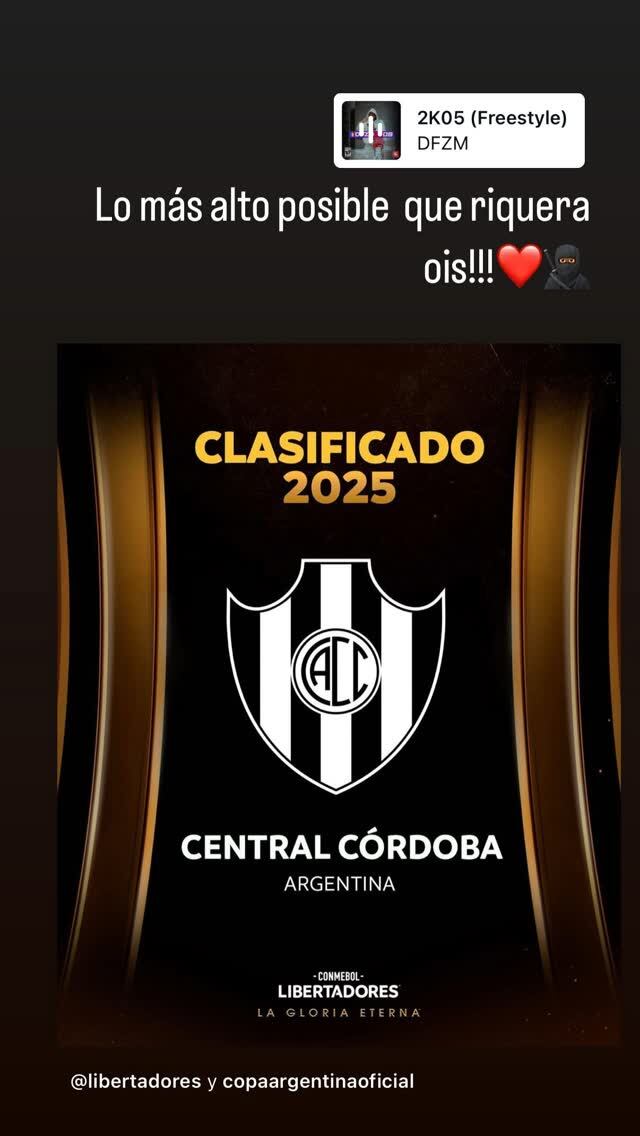 El exTalleres celebrando el triunfo de Central Córdoba sobre Vélez.