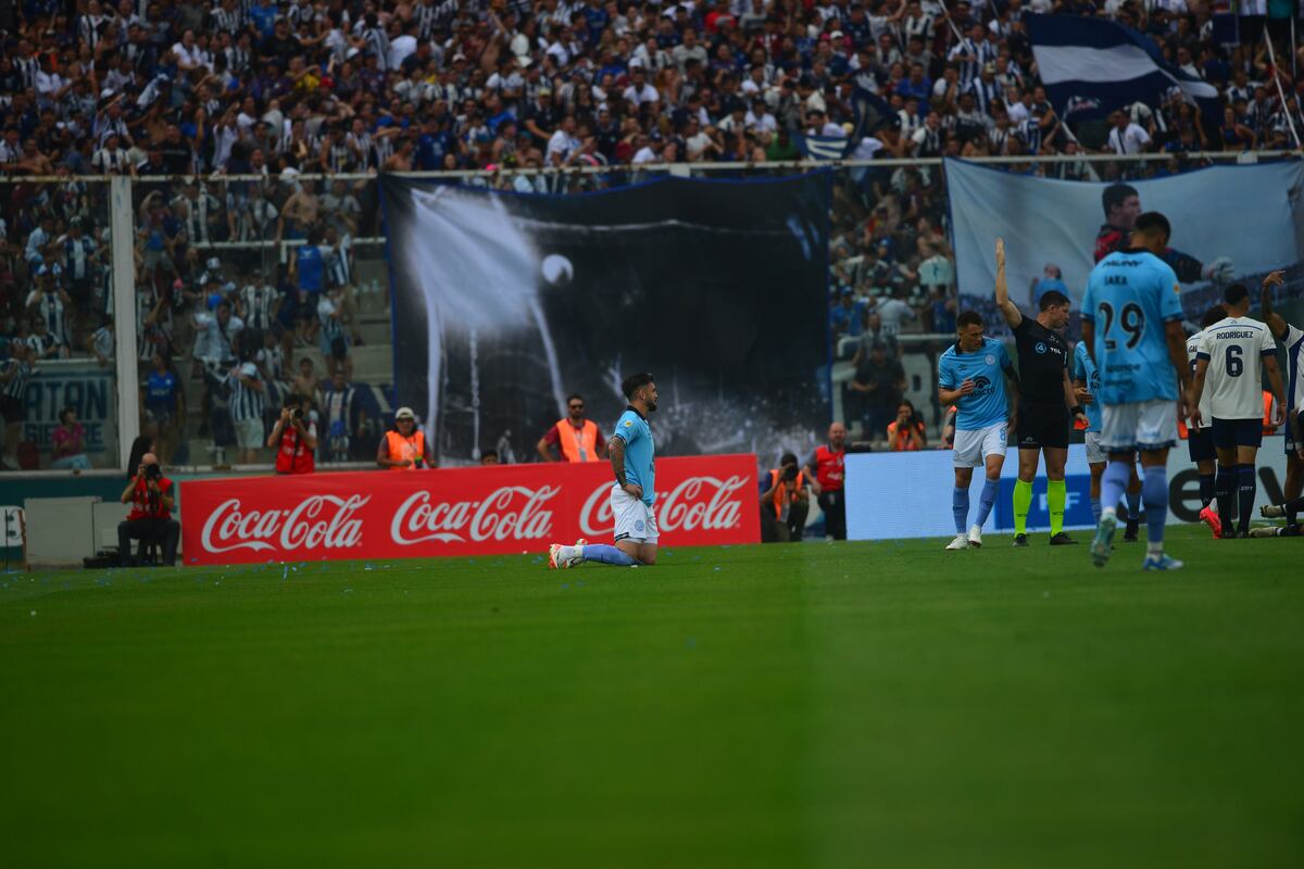 Belgrano: cuántas fechas le dieron a Alejandro Rébola por su expulsión ante Talleres