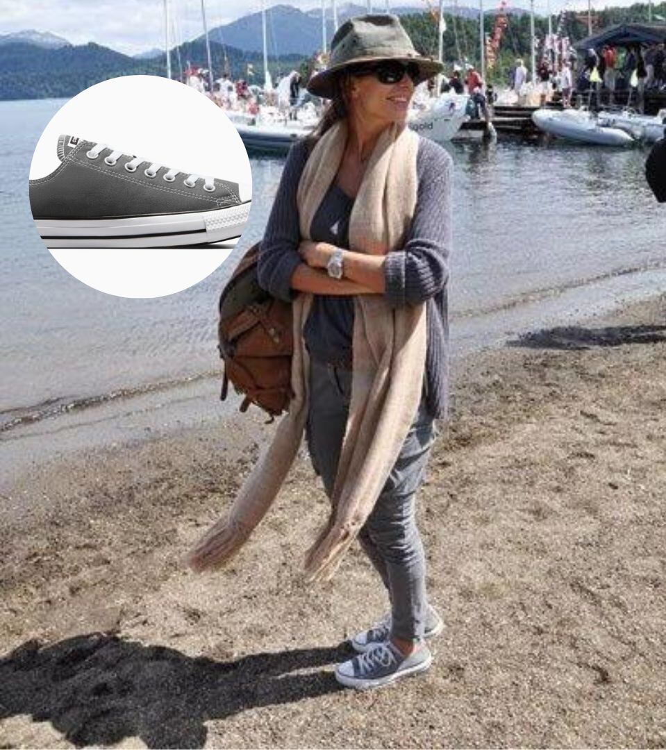 Los looks en zapatilla de Juliana Awada