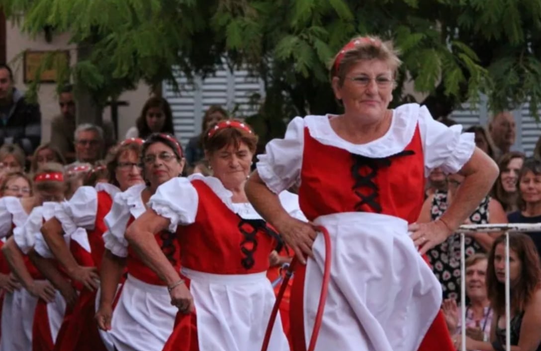 Las danzas que se realizan en Santa María.