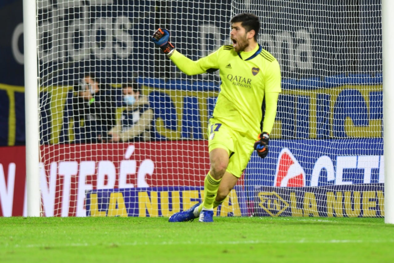 Agustín Rossi, héroe de Boca en los penales.