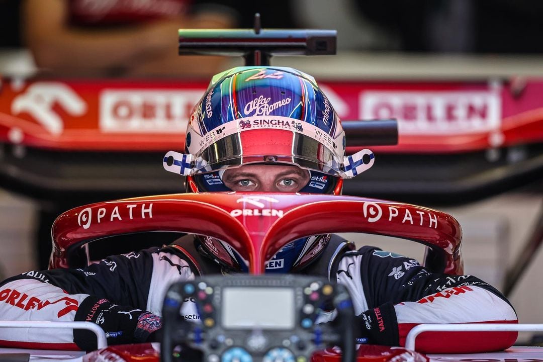 Valtteri Bottas está en Mendoza.