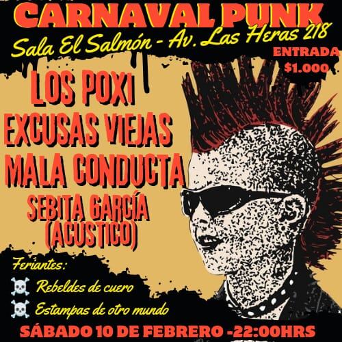 Mala Conducta en el “Carnaval Punk” en Córdoba