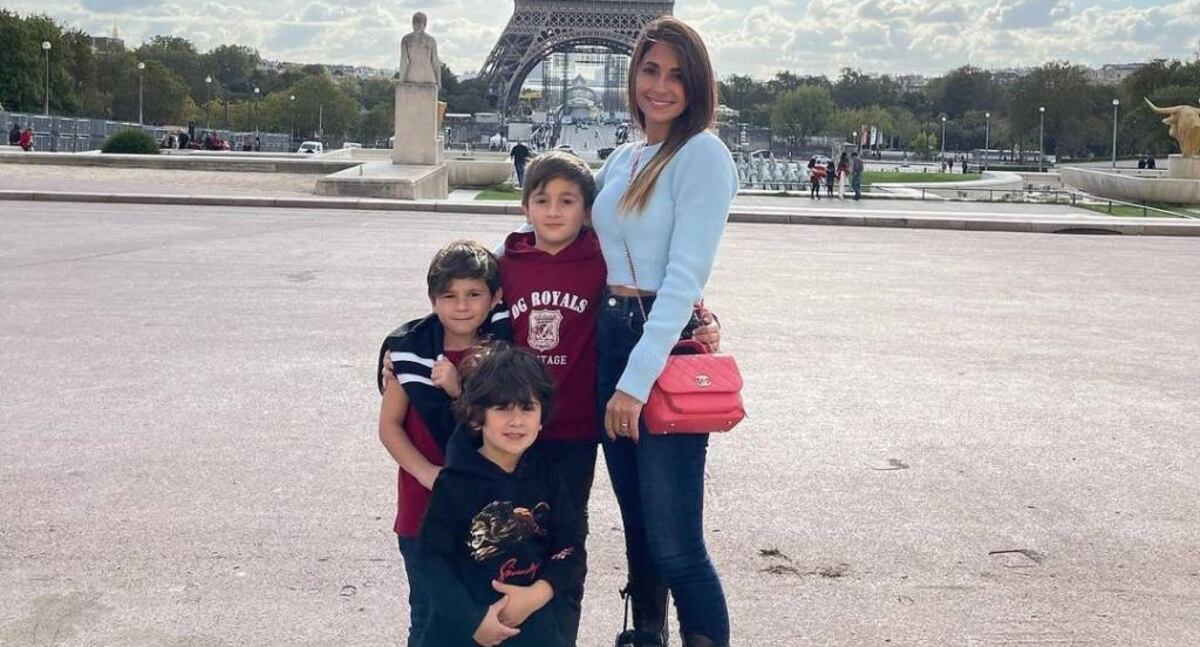 Los curiosos pijamas de los hijos de Lionel Messi y Antonela Roccuzzo