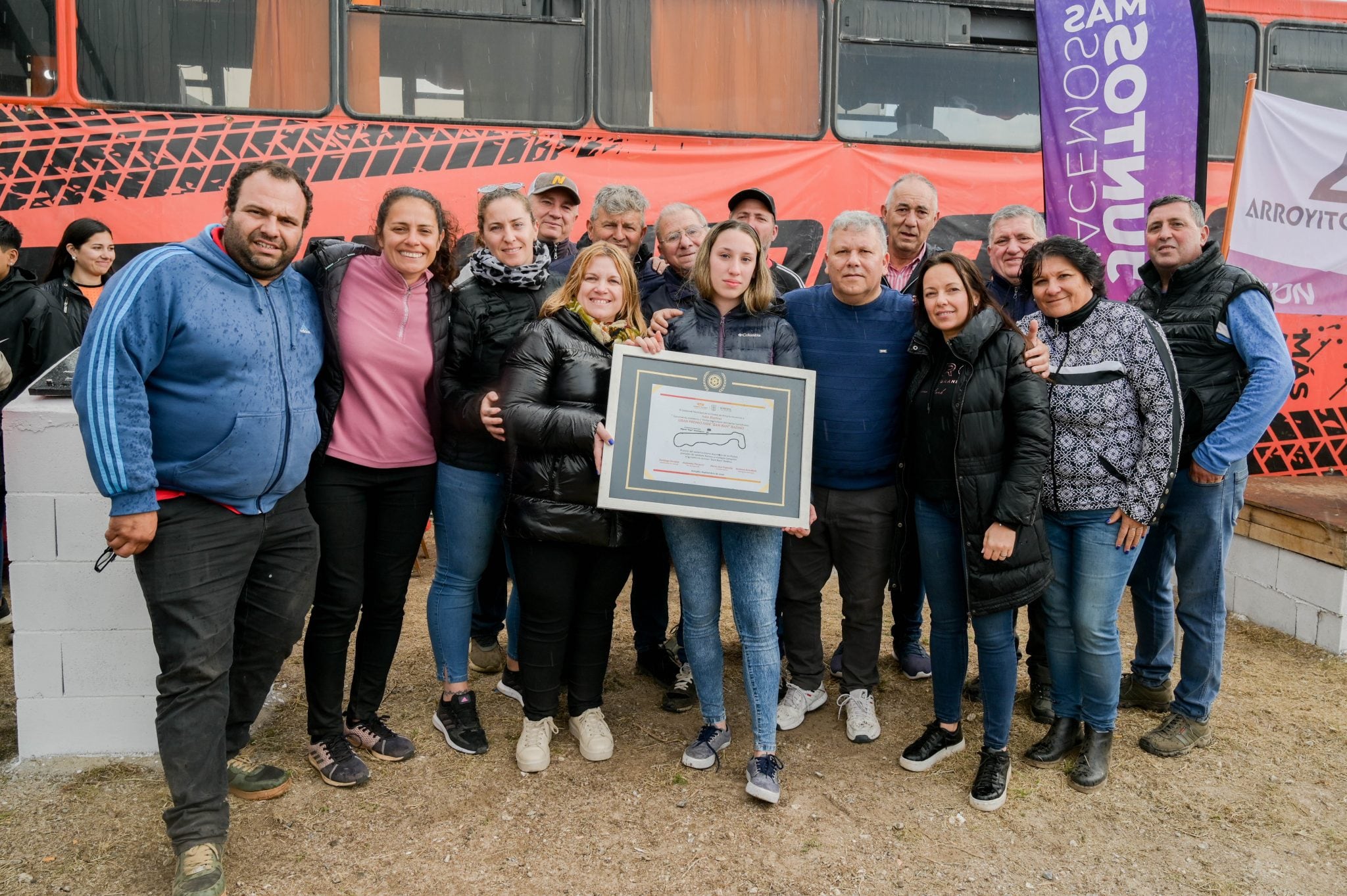 Fue homenajeado Iván “Bam Bam Badino” 