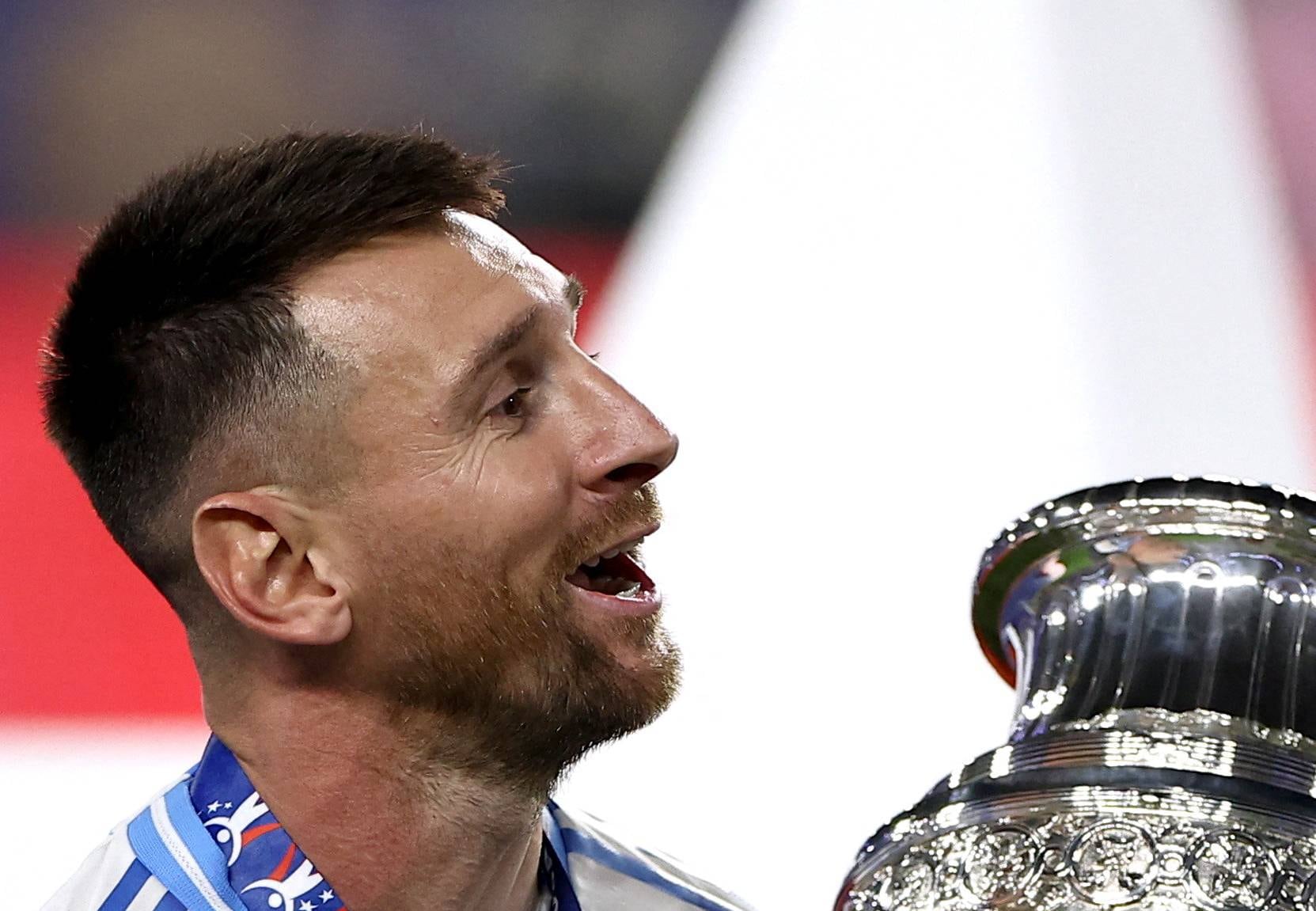 Lionel Messi ganó la Copa América 2024 con la selección argentina en el Hard Rock Stadium de Miami.