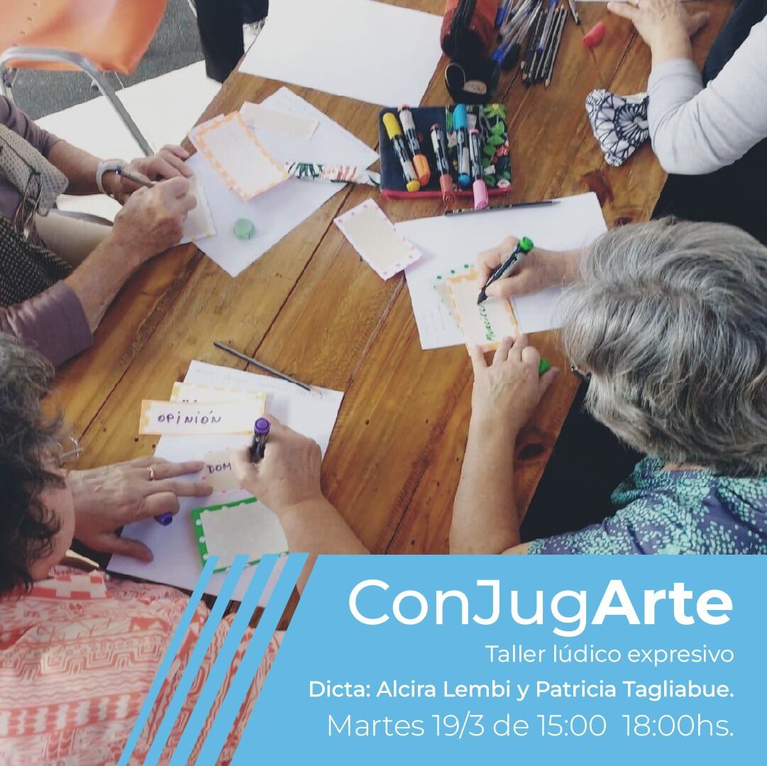 Abierta las inscripciones para el Taller ConJugArte