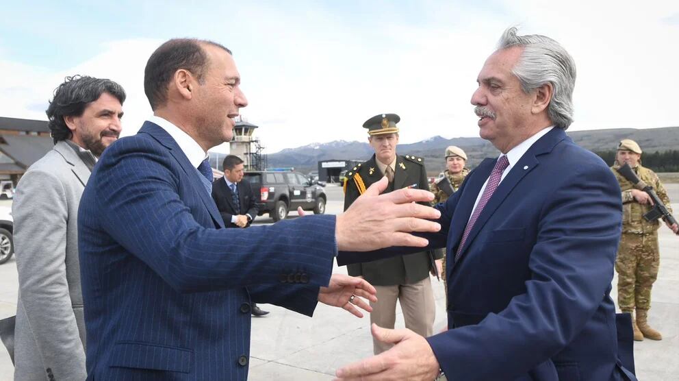 Omar Gutiérrez también respalda a Alberto Fernández. 