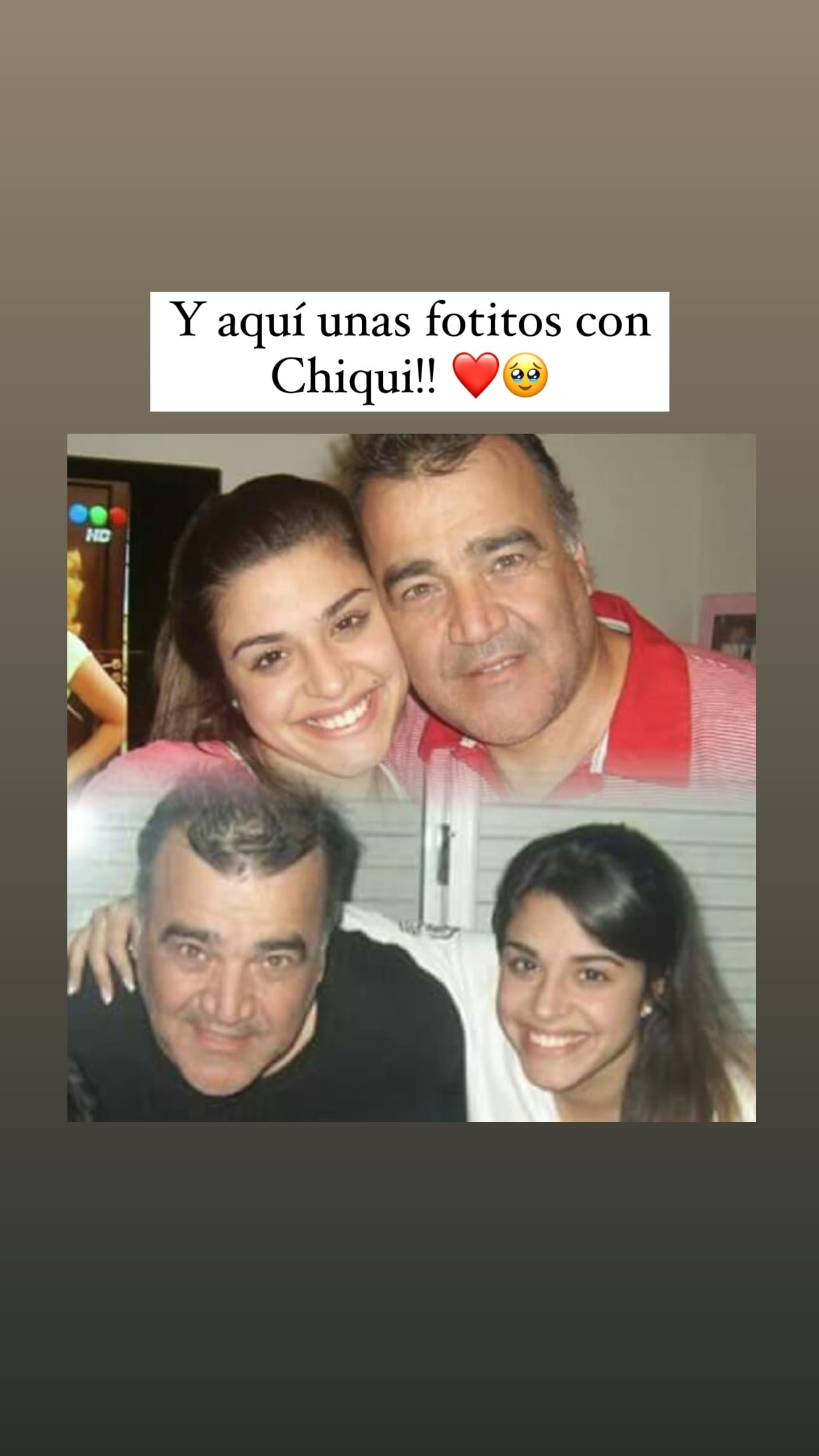 Las fotos de Euge Quevedo con Chiqui Percovich.