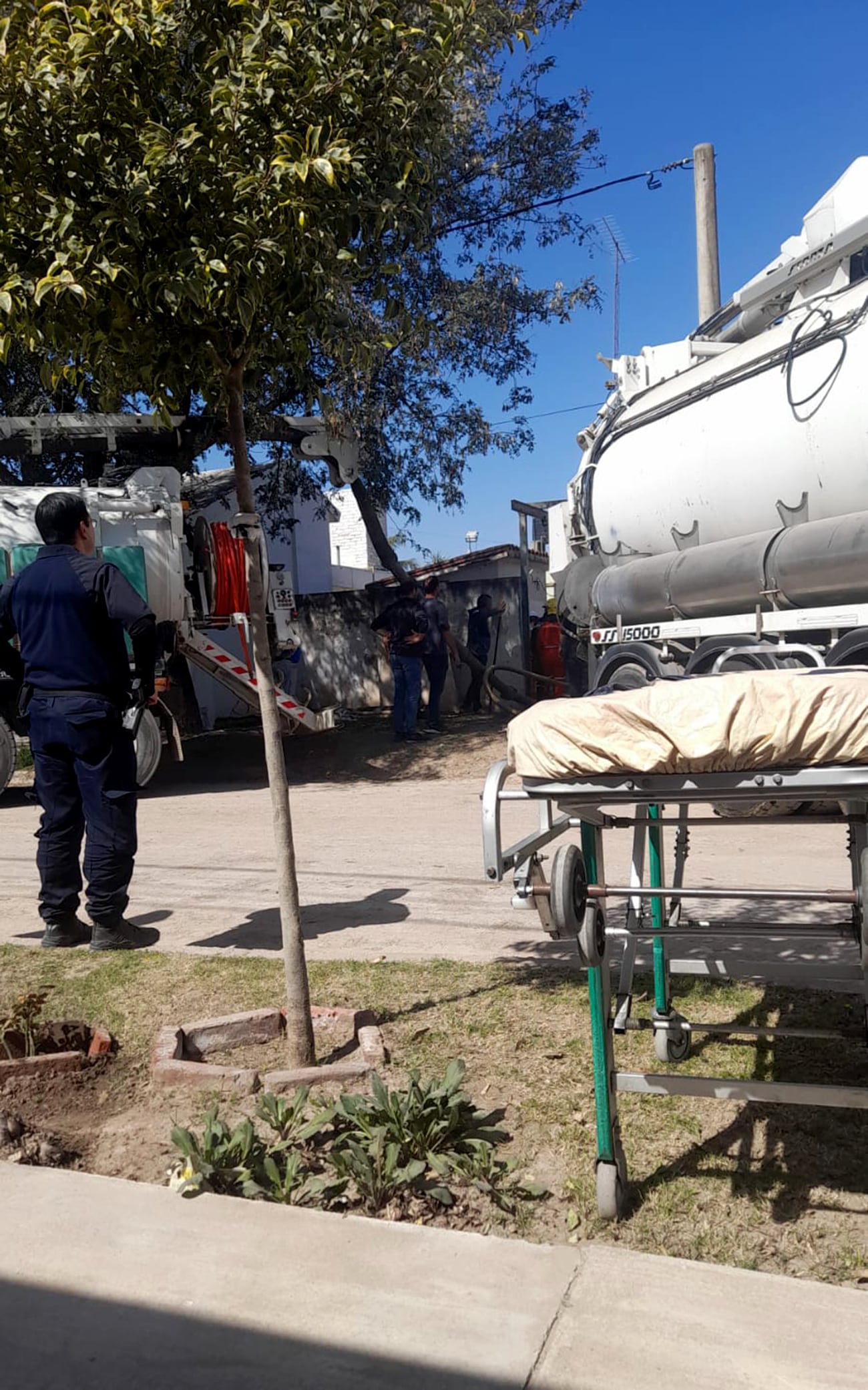 Tragedia en Oncativo. (Gentileza Bomberos de Córdoba)