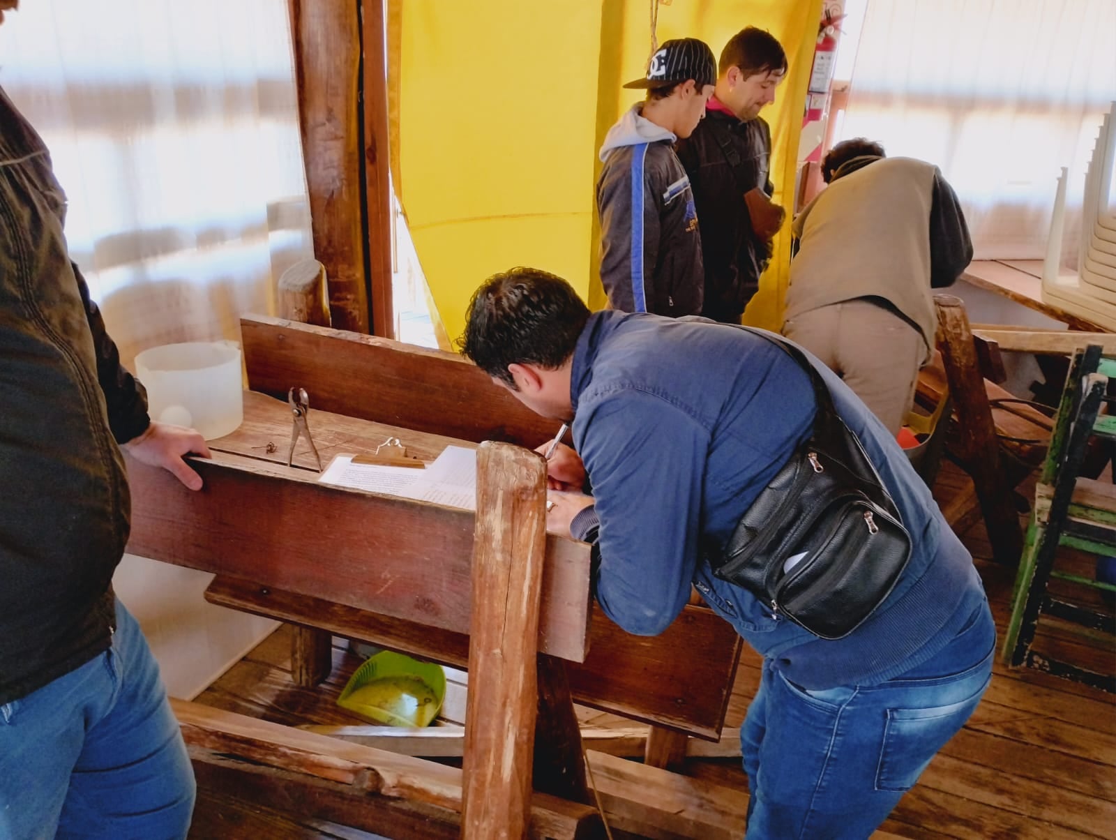 Toma de posesión de la Unidad Turística Nº 8 de Reta